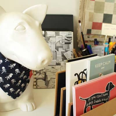 A tidy desk equals a tidy mind!