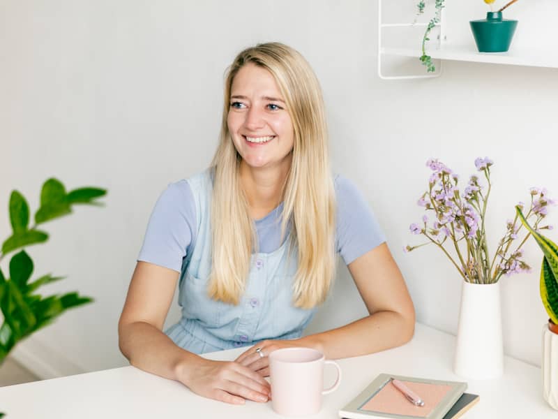 Scarlett, owner of The Bespoke Workshop