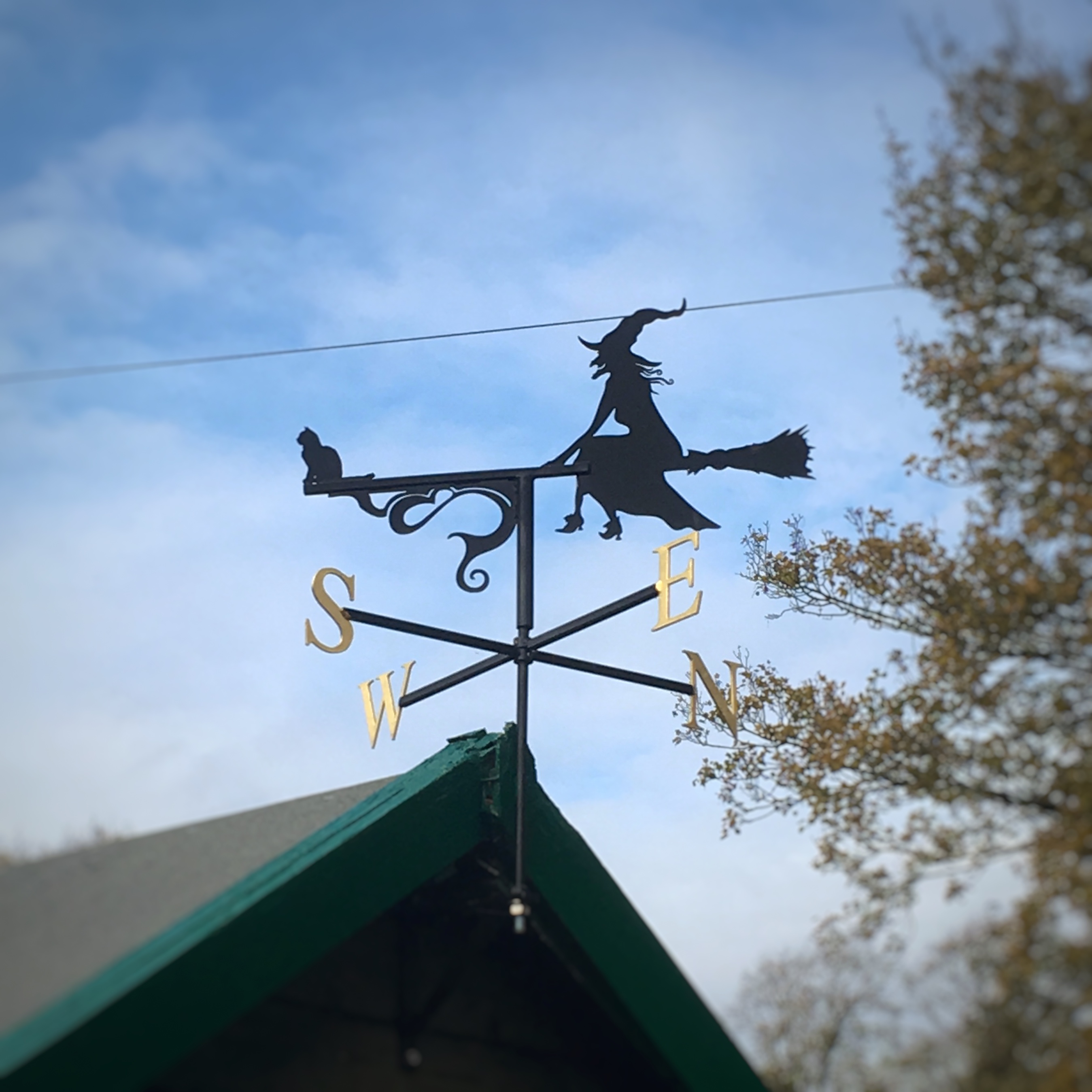 witch weathervane