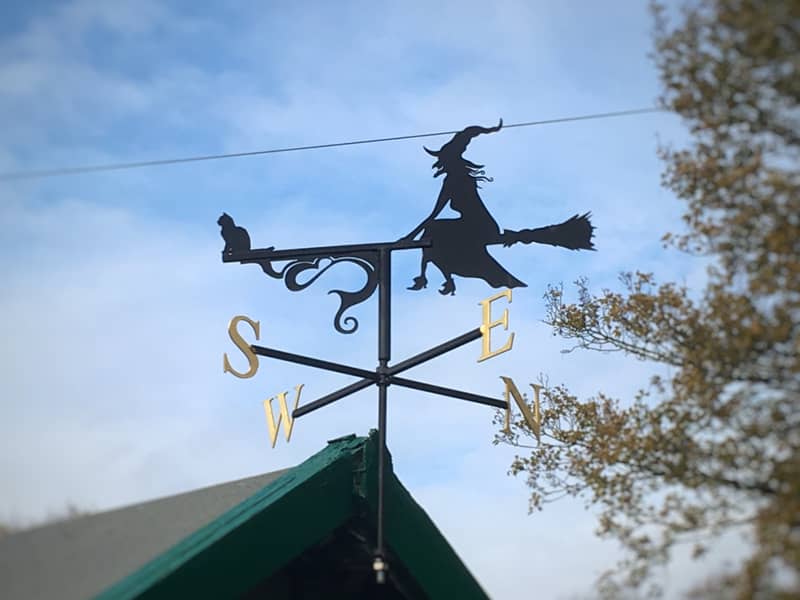 witch weathervane