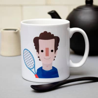Andy Murray Inspired Mug