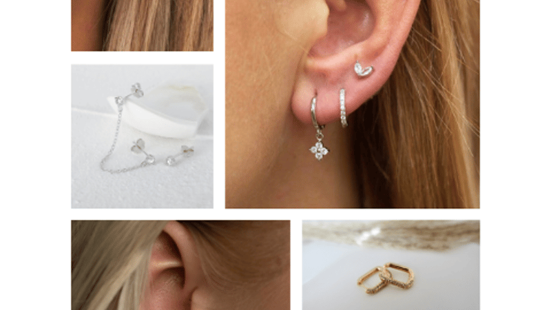 Babuska Jewellery collection of earring sets, gold hoop earrings and more