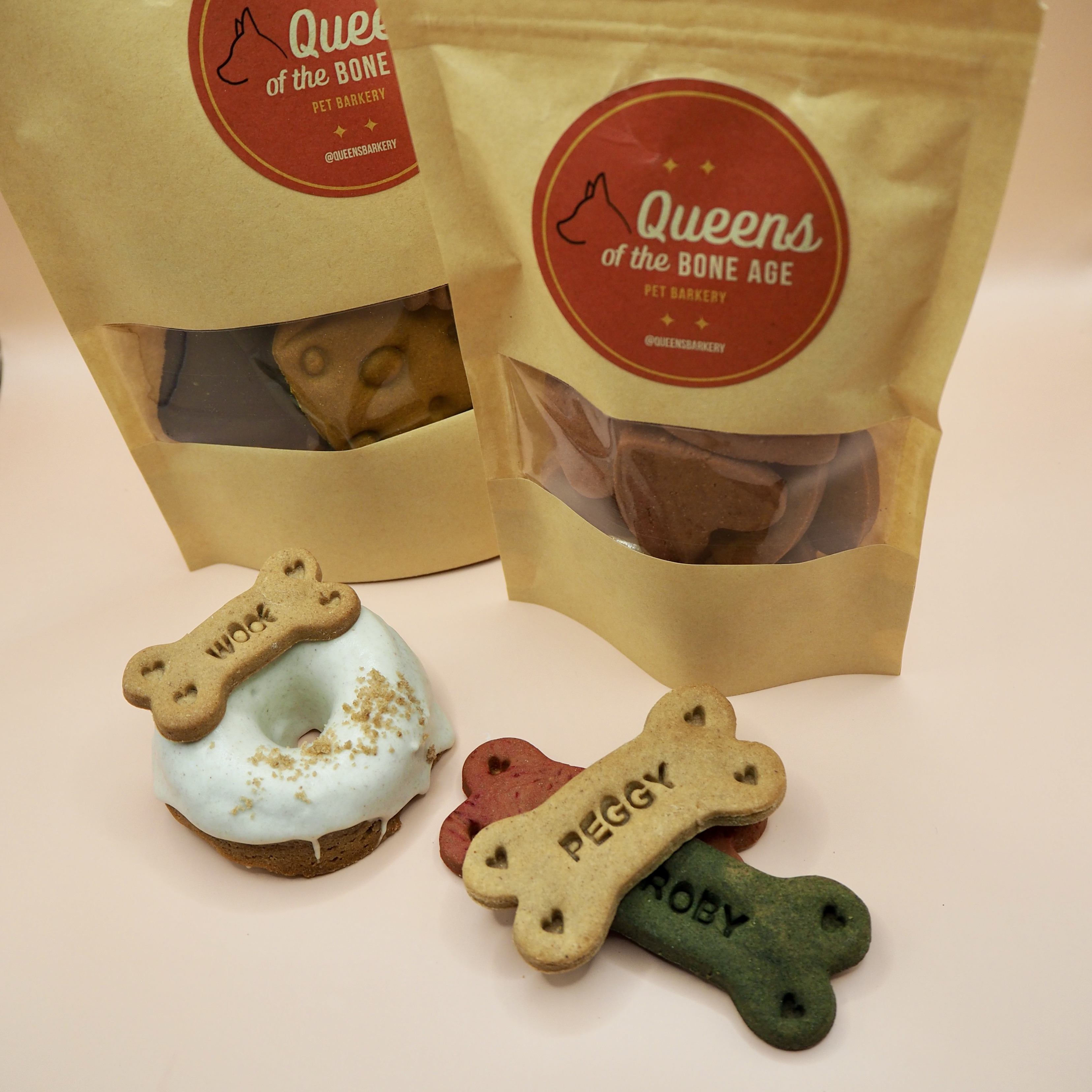 Dog afternoon tea biscuits