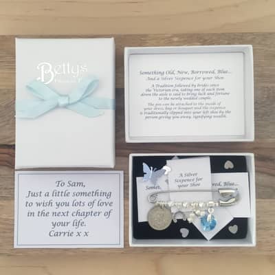 What's inside the Bridal Pin Charm Box