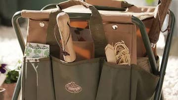 garden tool stool