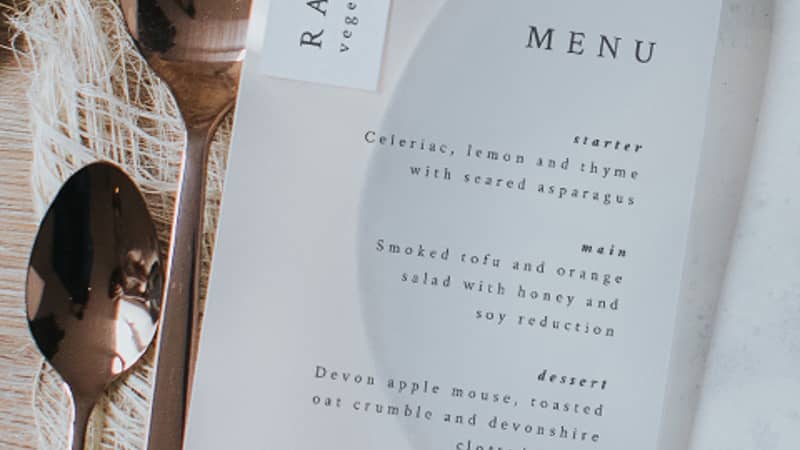 Menus