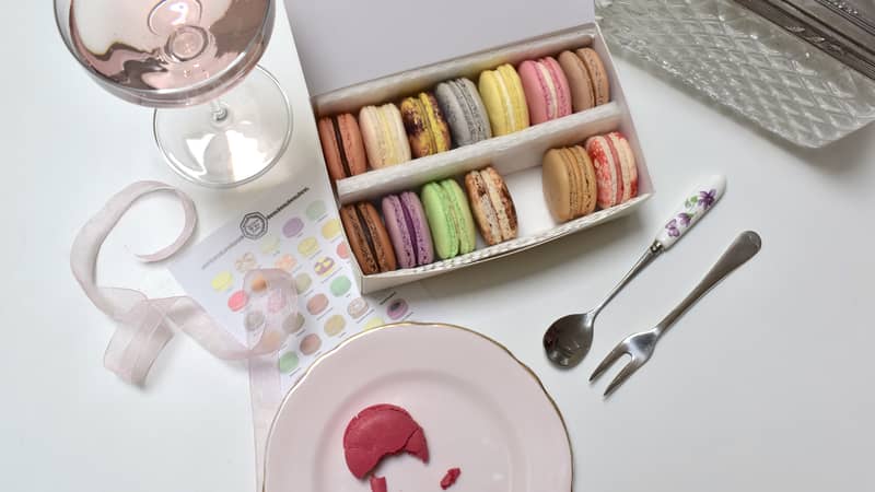 macaroon gift box