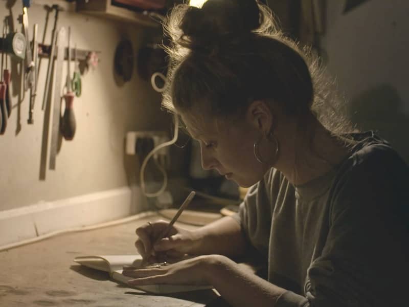 Designing in the studio