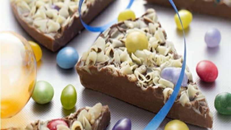 Delicious Jelly Bean Jumble Chocolate Pizza