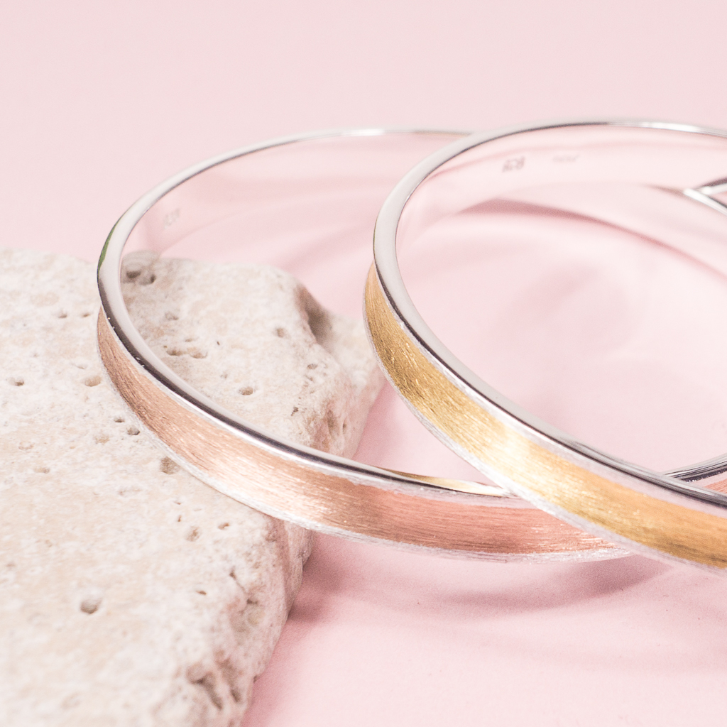 Silver Concavo Bangle