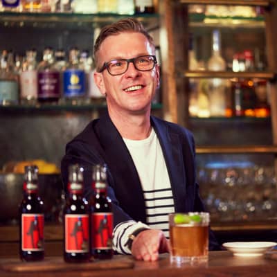 Award winning bartender and the man behind the Artisan recipes, Mikey Enright, serving our Barrel Smoked Cola