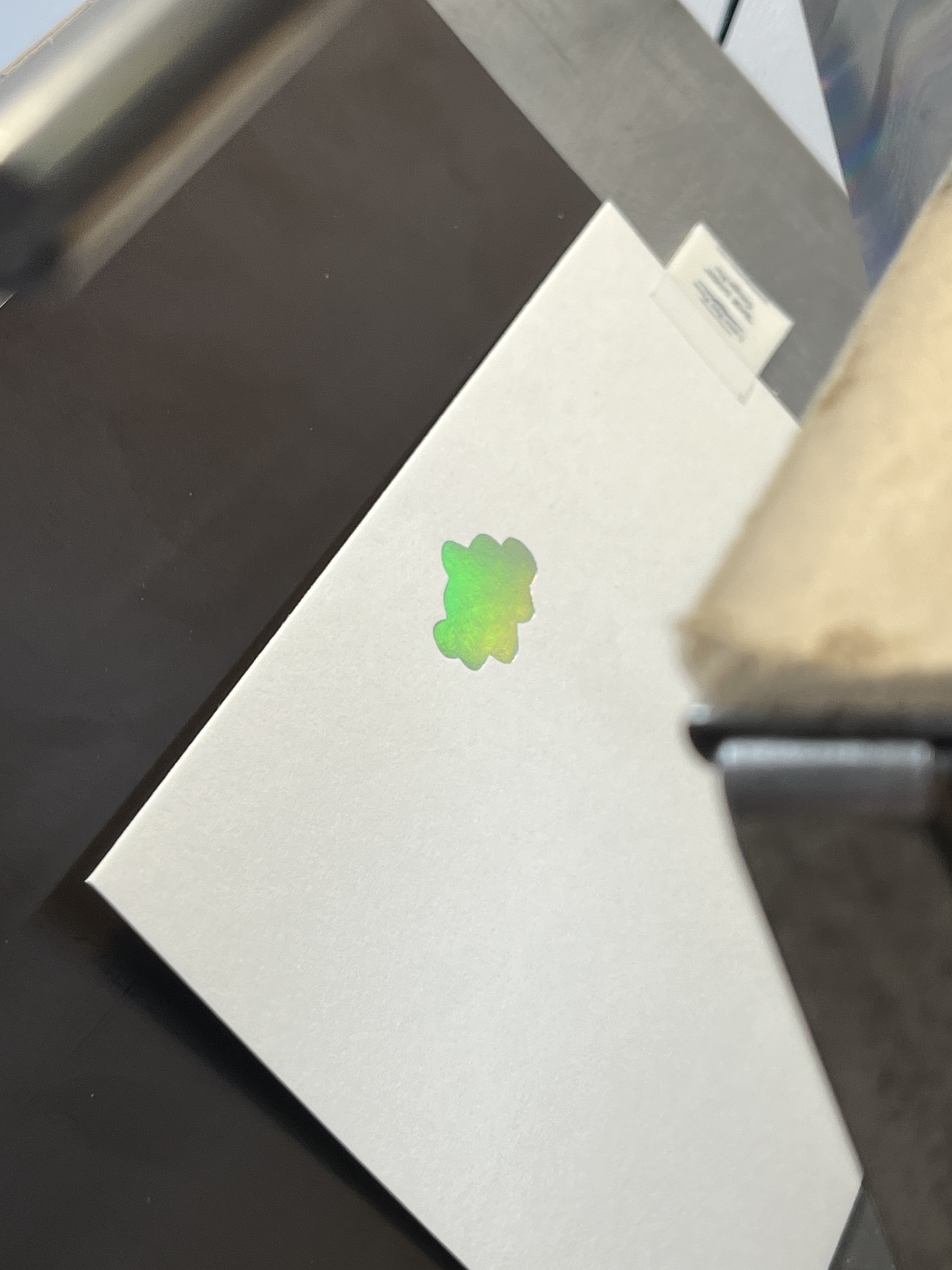 Personalised Foil notecard