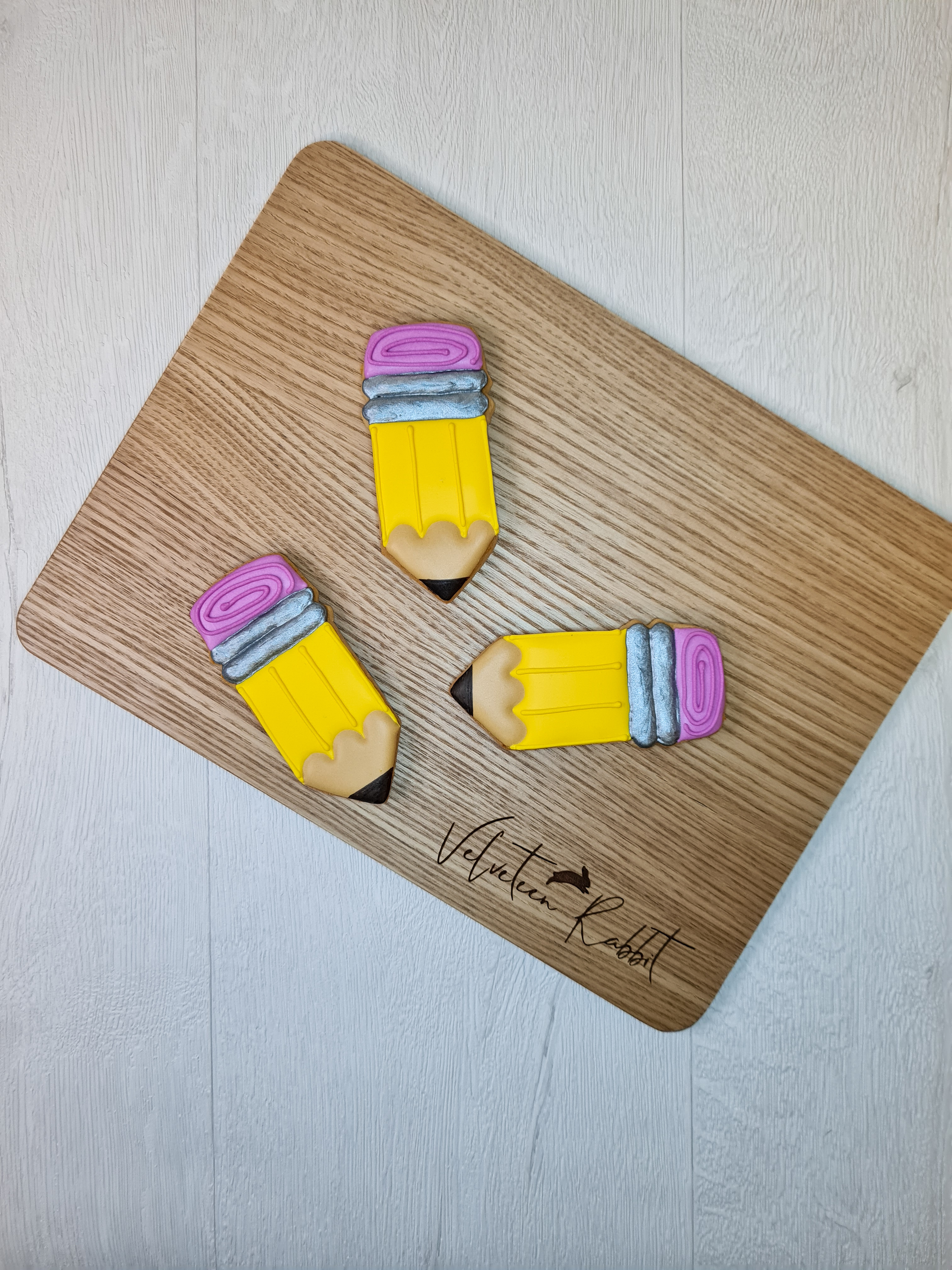 Luxury Iced Biscuits Back 2 School