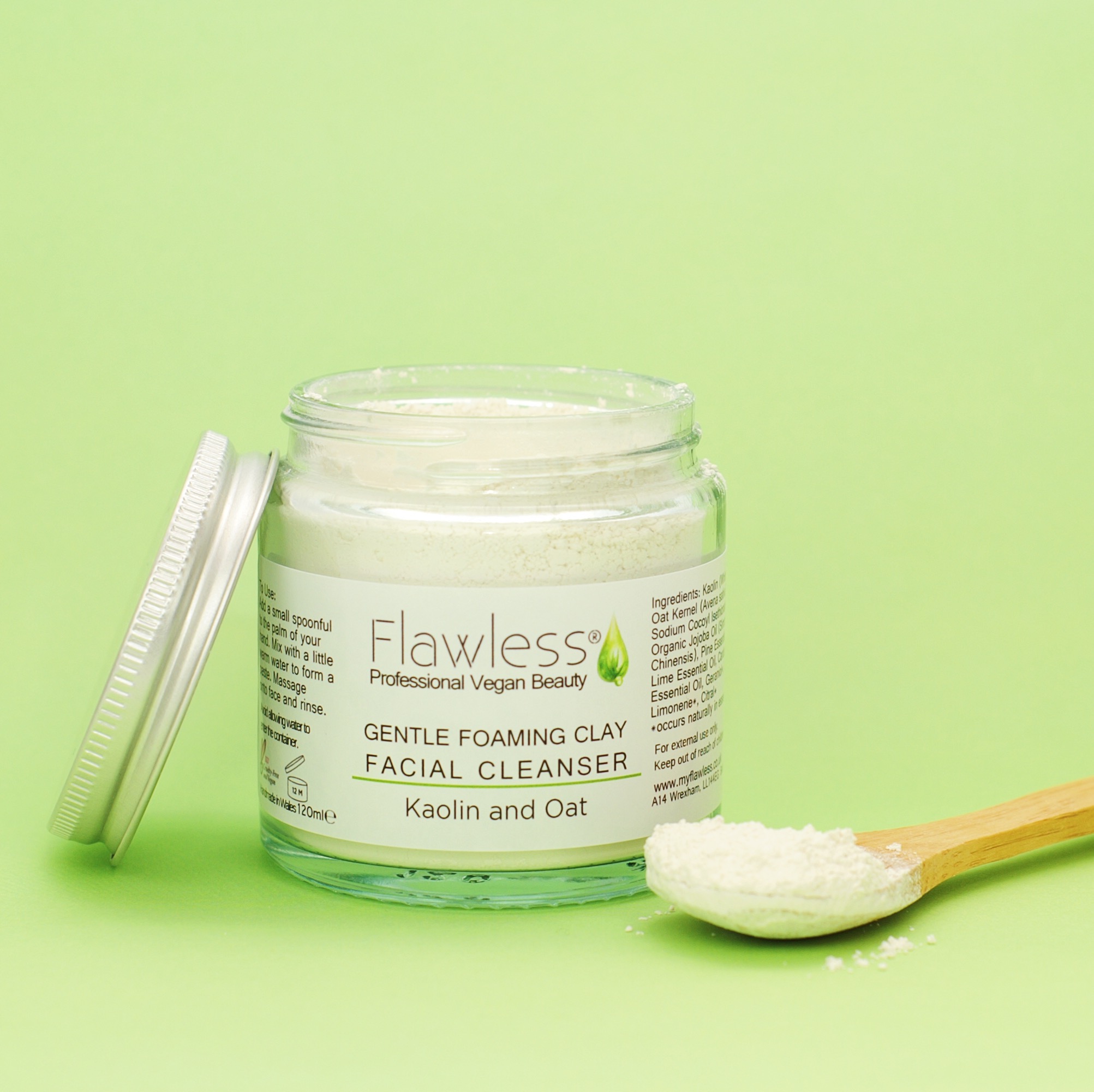 vegan clay facial cleanser