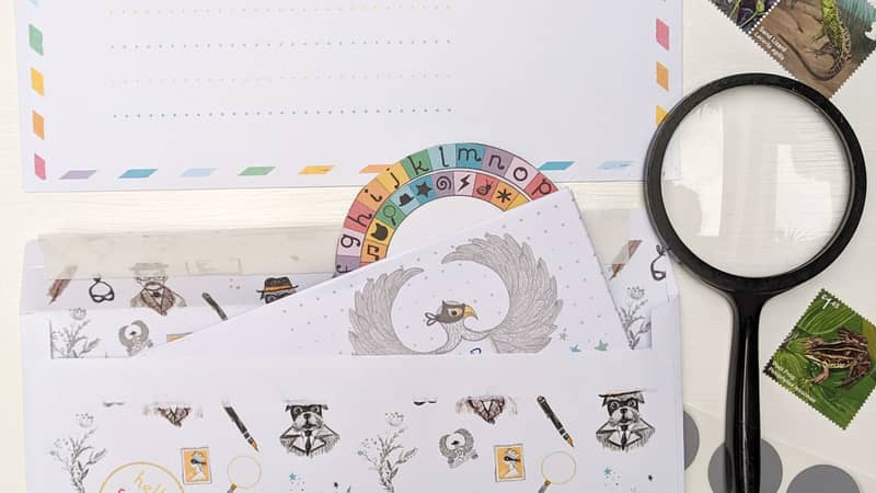 Secret society writing set