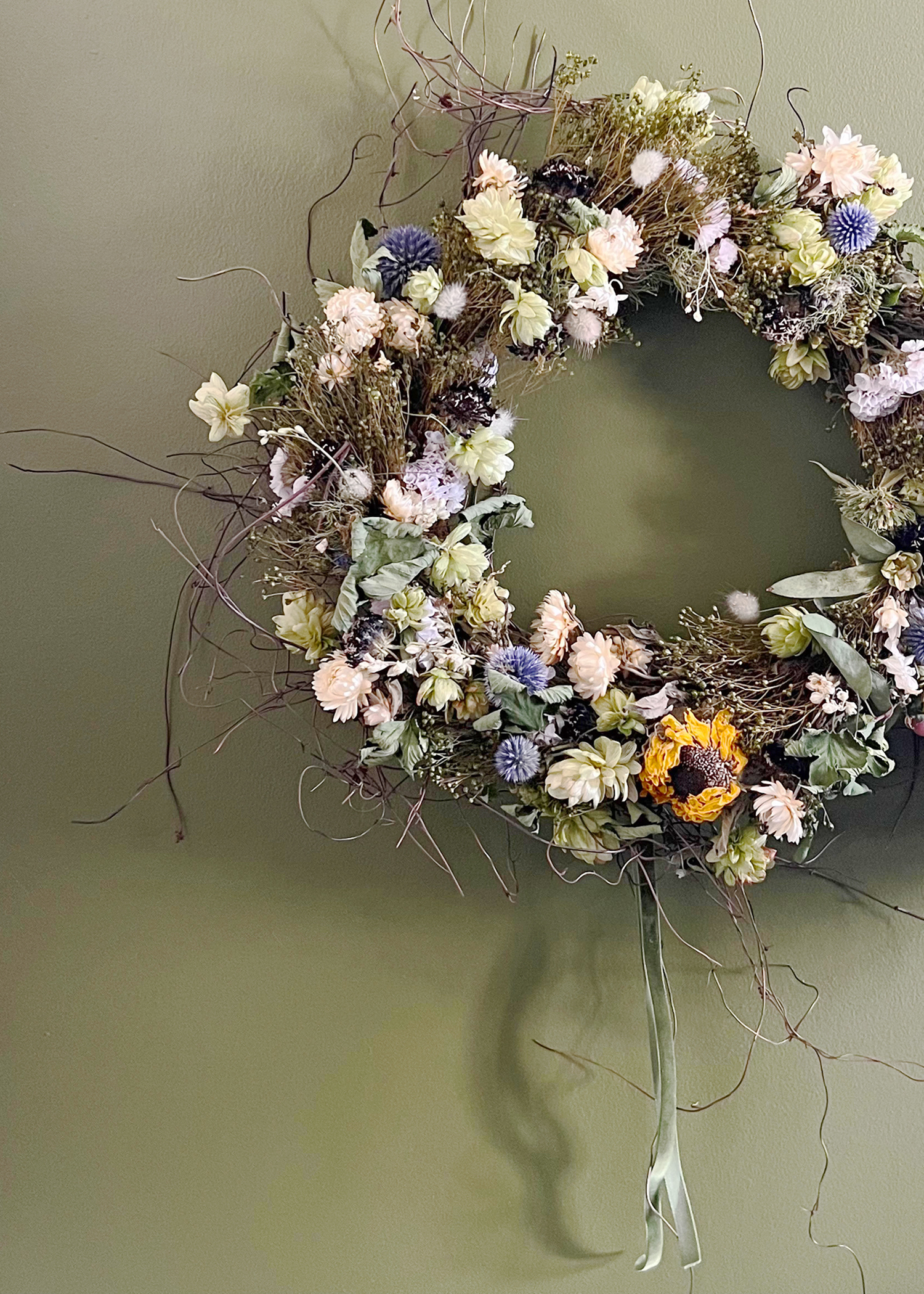 Unique natural wreaths