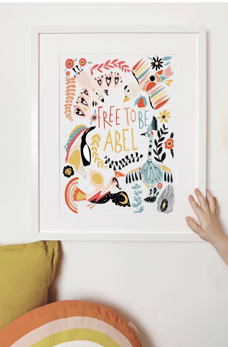 Personalised Positive Print For Children