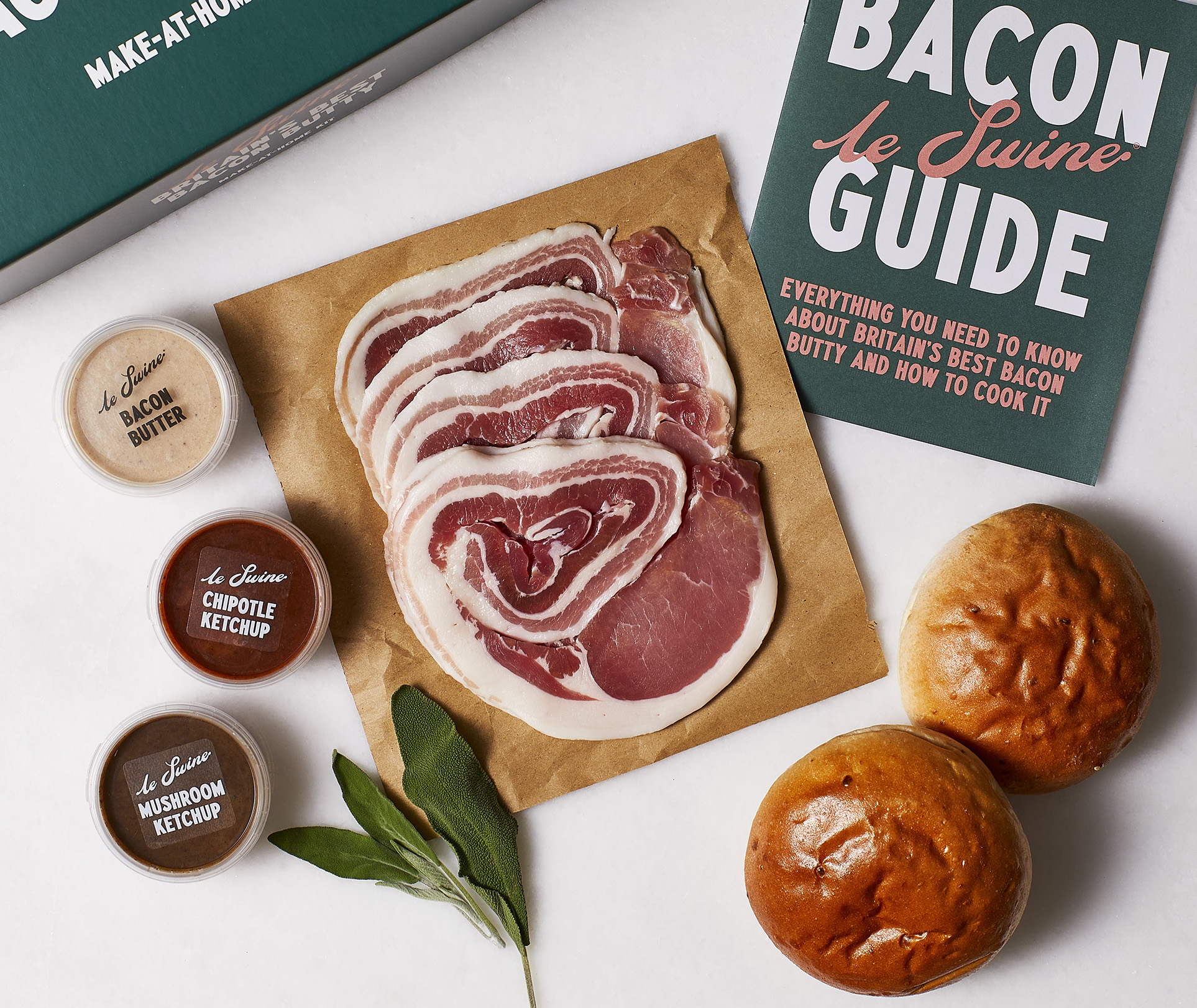 bacon butty meal kit