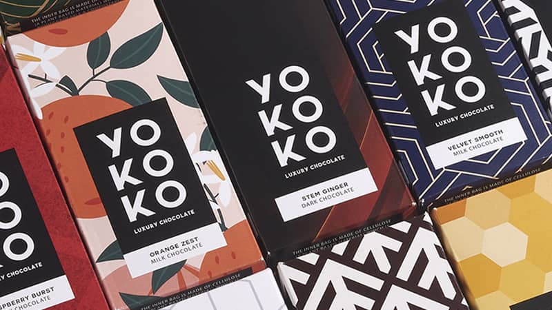 Luxury YOKOKO Chocolate in 22 mouth-watering flavours