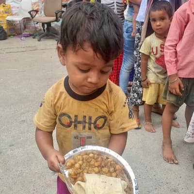 With every purchase, we provide a meal for a child in need