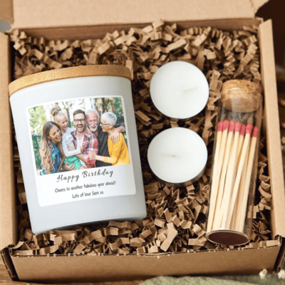 Personalised Photo Candles