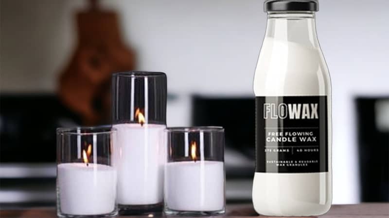 FloWax - refillable, pourable & reusable candle wax. Create instant, sustainable & safe candles.