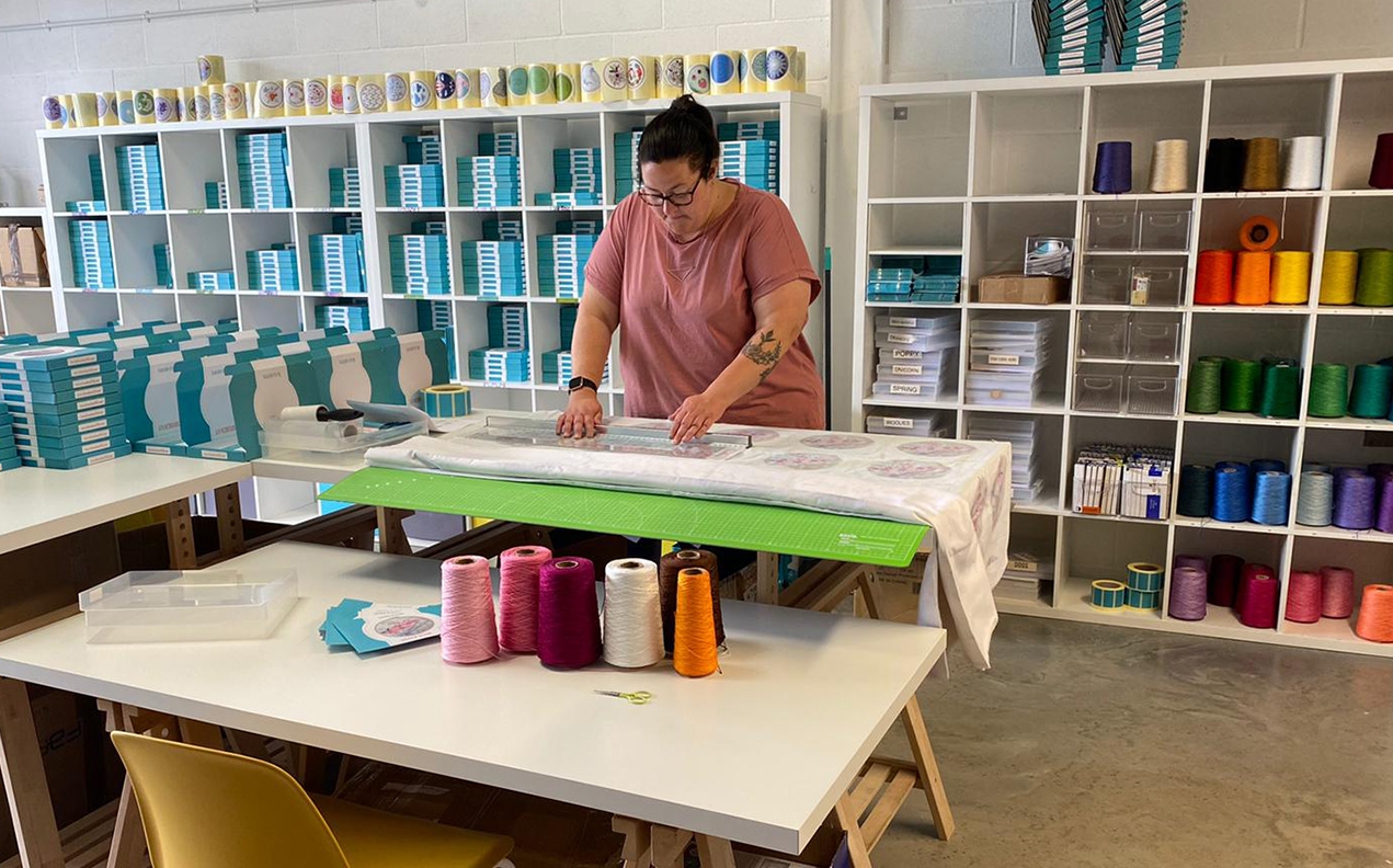 Gem in the Oh Sew Bootiful studio