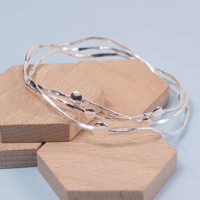 Silver Nova Bangles