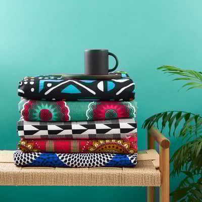 Bespoke binny african print blankets