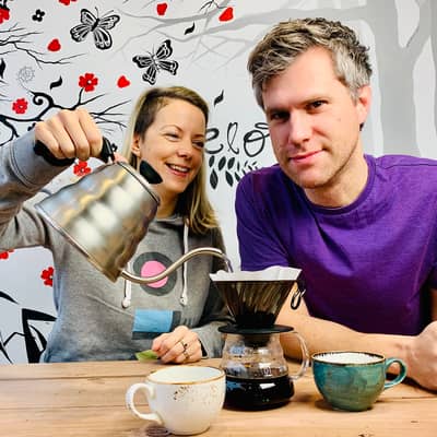 Founders Nick and Linda