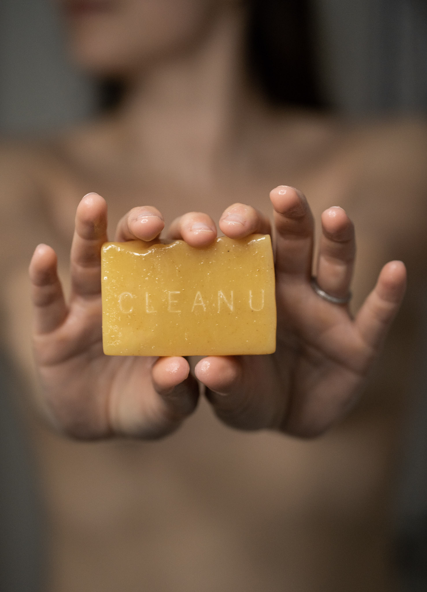 Formulated & designed by us in-house- Soanut & Turmeric Soap bar