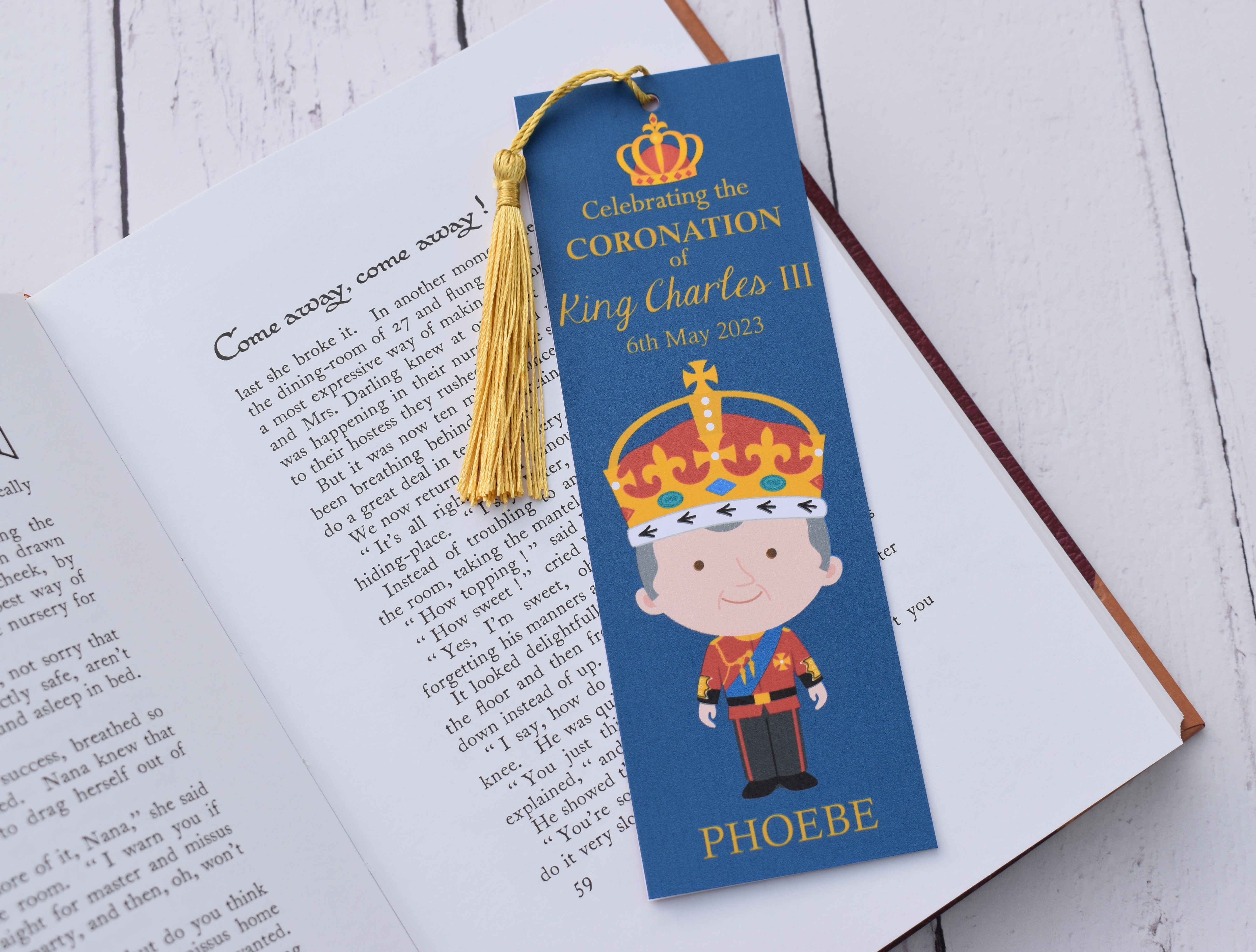 King Charles Bookmark