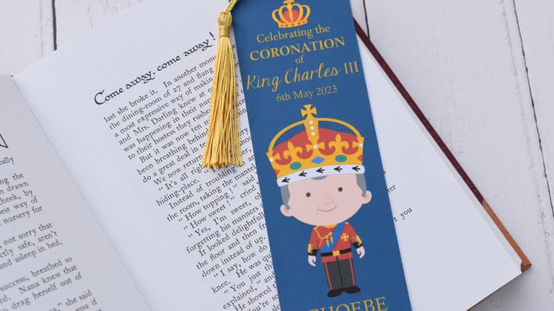 King Charles Bookmark
