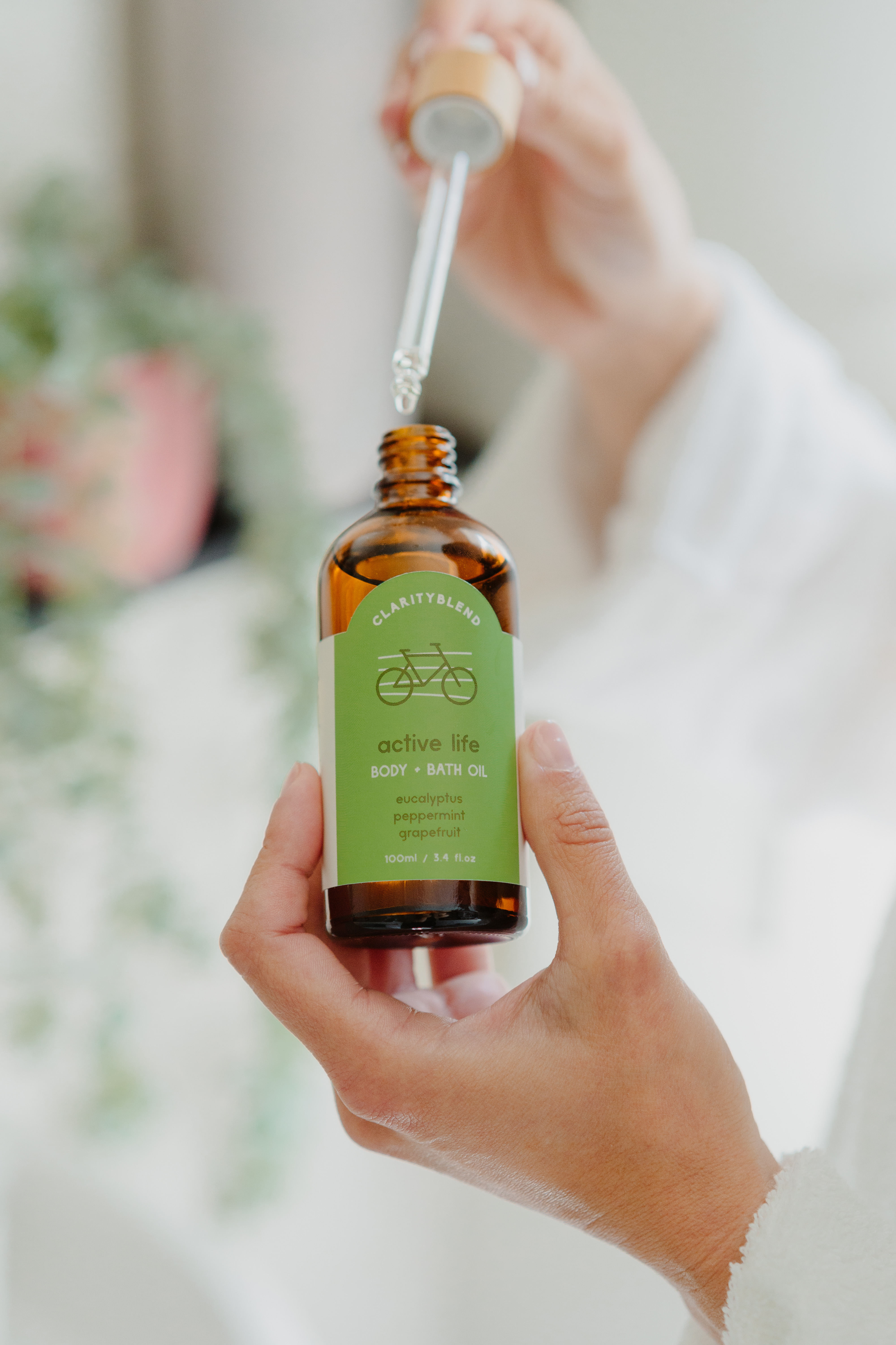 The Active Life body oil by Clarity Blend Aromatherapy