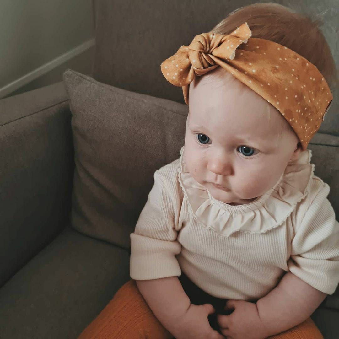 Organic baby headband