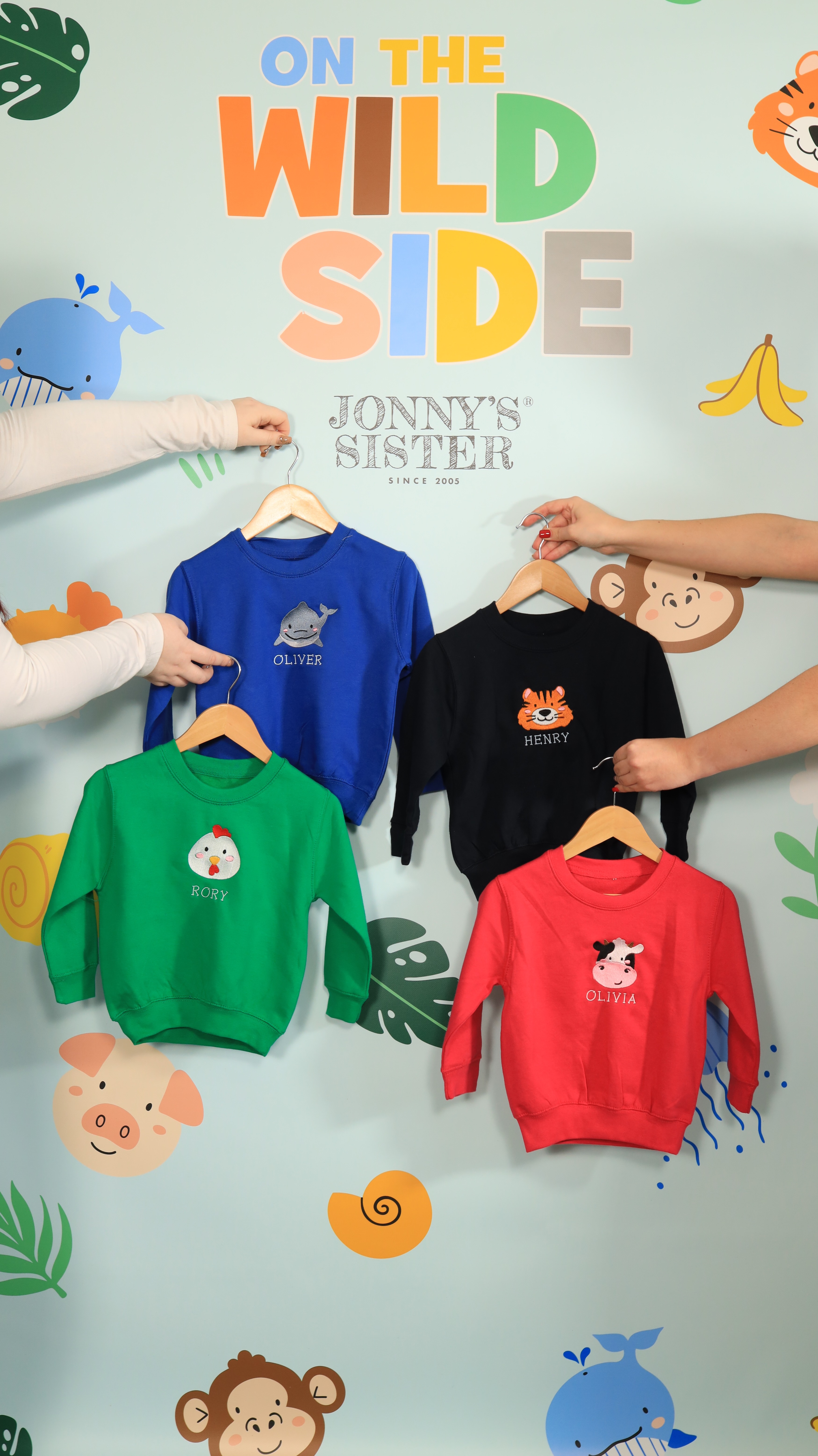 Handmade Name Bunting Behind The Scenes