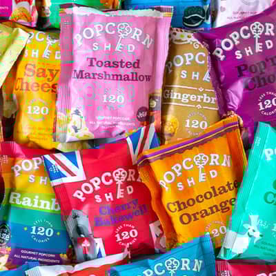 Portion Sized Gourmet Popcorn Snack Packs