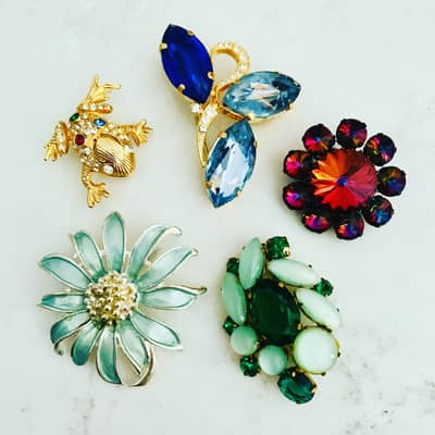 Vintage brooches