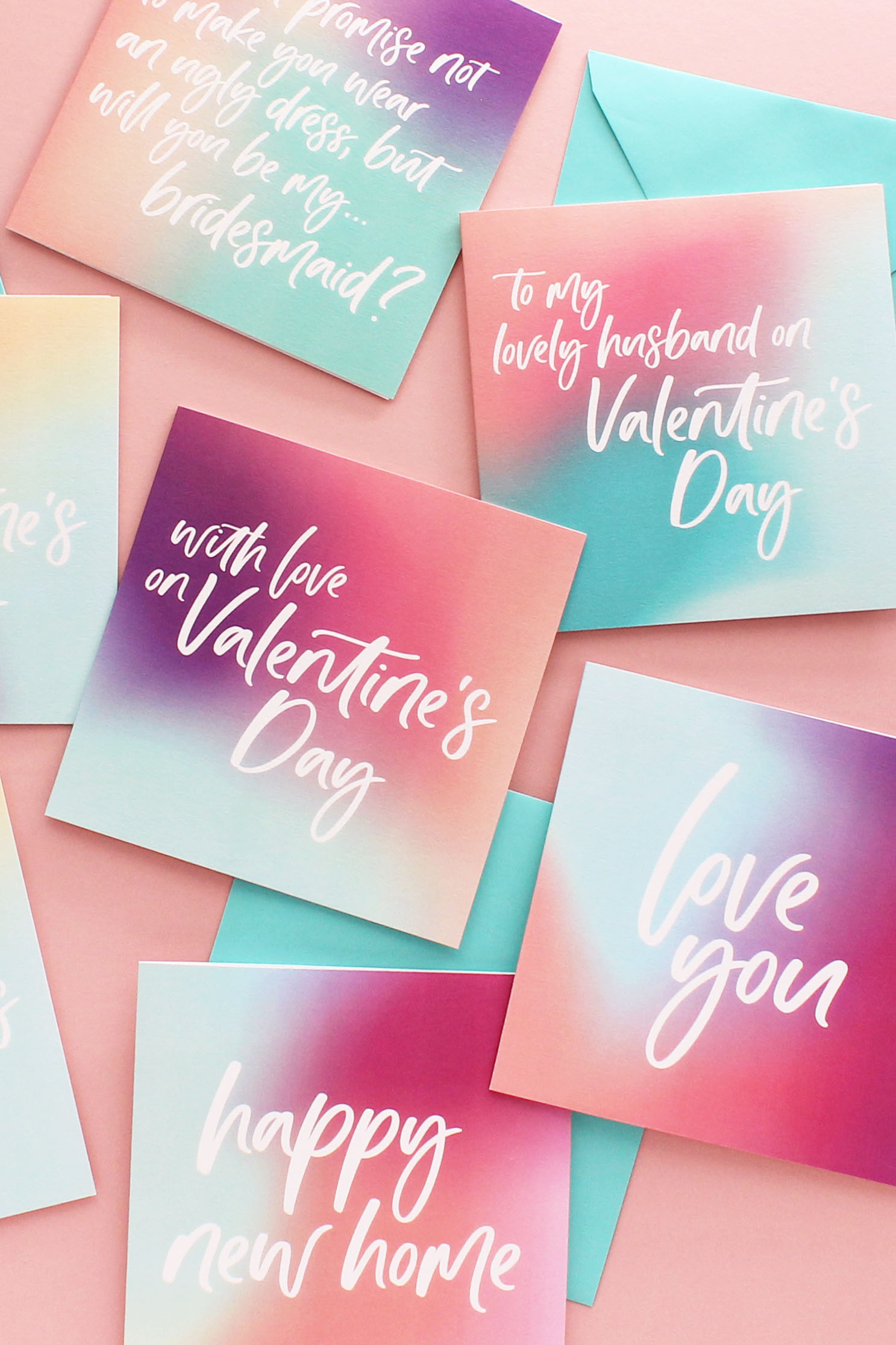 Colourful greeting cards for all occasions