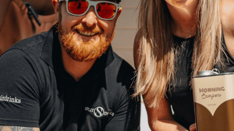 An image of a can of lager made by Camper Can