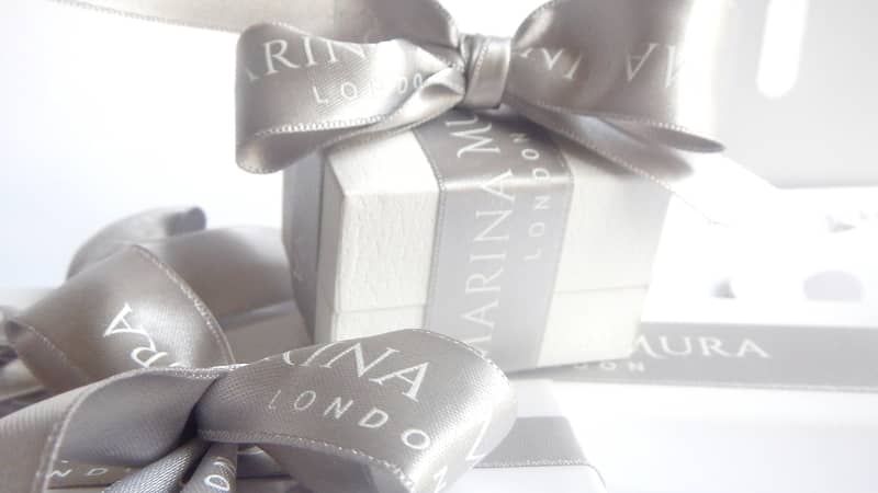 Complimentary luxury gift wrap