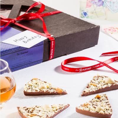 Happy Birthday Chocolate Pizza