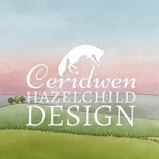 Ceridwen Hazelchild Design logo