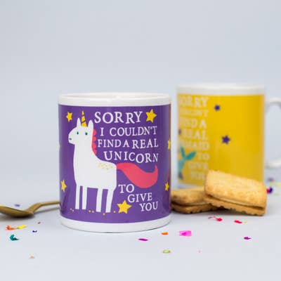 Zoe Brennan bestselling unicorn mug
