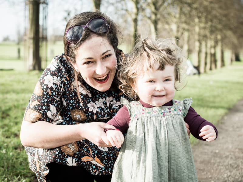 Sally & her eldest daughter