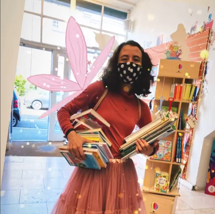 One of our resident Book Fairies