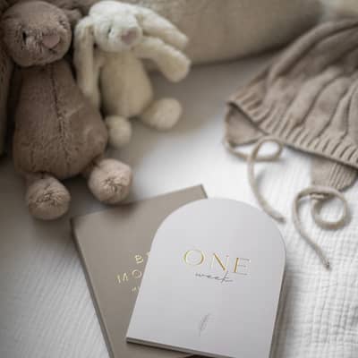 Neutral Baby Milestone Cards