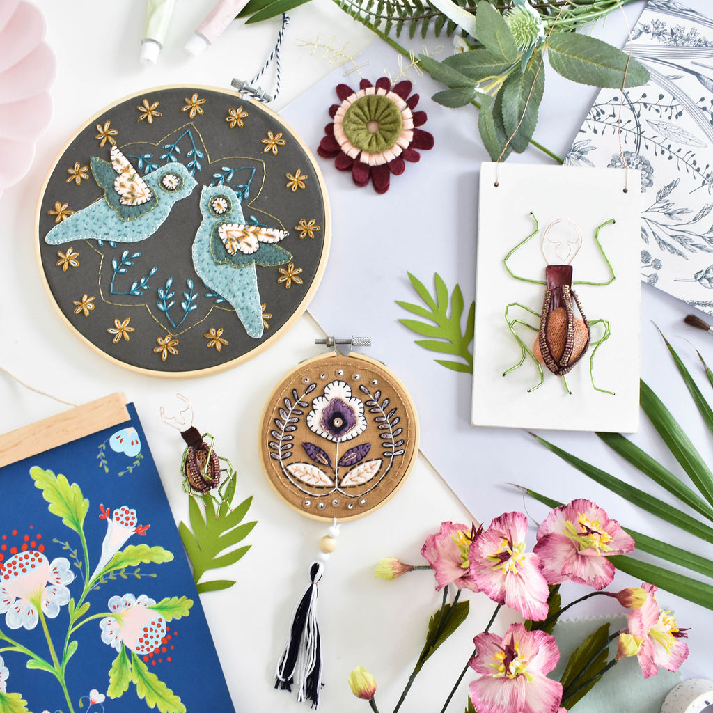 Wild&Green contemporary art and craft kits