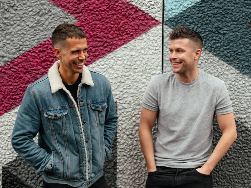 Image of the owners: Ian Holme and Phil Hadfield