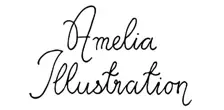 Amelia Illustration logo